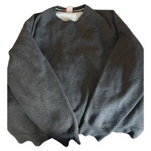 Nike Gray Crewneck Sweater Soft Casual Fit